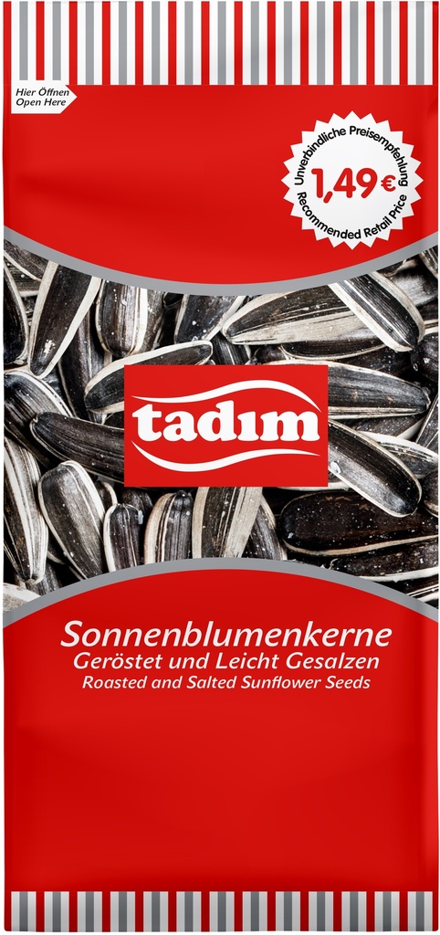 TADIM AZ TUZLU CEKIRDEK (KIRMIZI) 150 GR