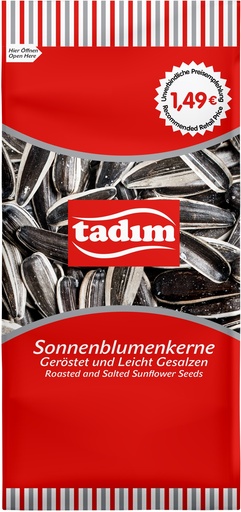 [9225] TADIM AZ TUZLU CEKIRDEK (KIRMIZI) 150 GR