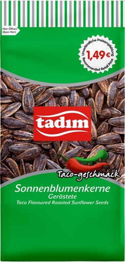 [9025] TADIM GRAINES DE TOURNESOL TACO 150GR